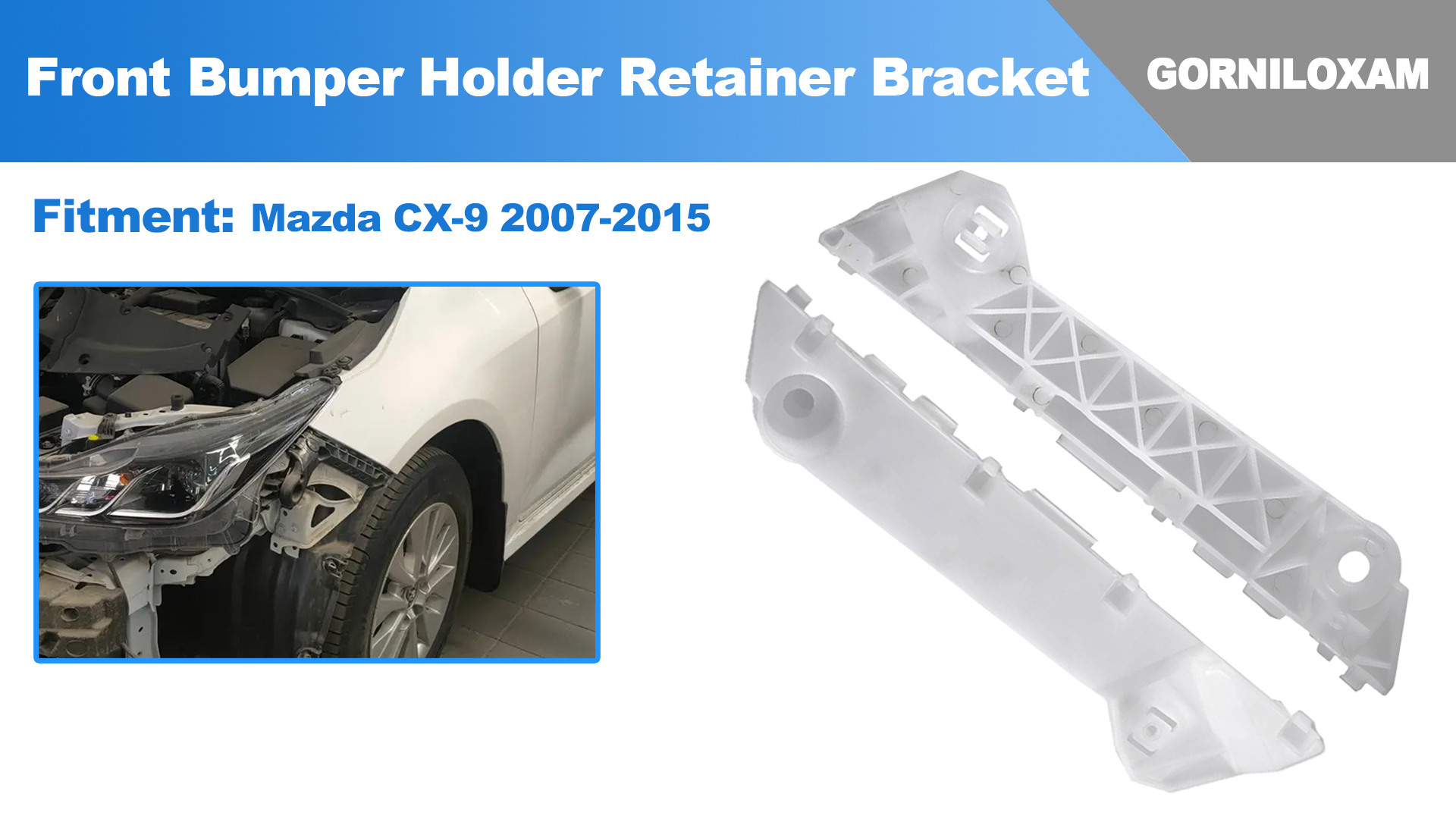 Amazon.com: Gorniloxam Front Bumper Side Support, Left and Right